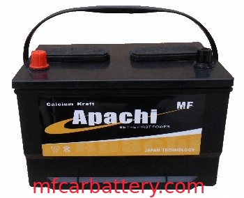 MF65-650 12 Volt-Autobatterien, wartungsfreier Autobatterie 20.0KG Winkel des Leistungshebels Battry für Ford