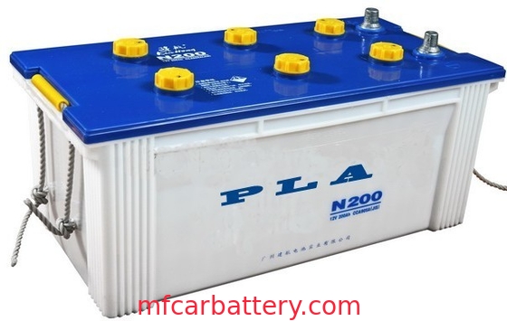 Bleisäure N150 versiegelte trockene belastete Batterie JIS-Batterie Winkels des Leistungshebels/Soems für LKW