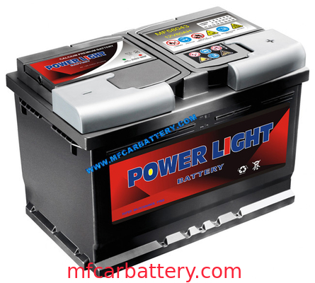 ENERGIE-LICHT 12V 80 AH MF Autobatterie, wartungsfreie Siegelbatterie SMF58043